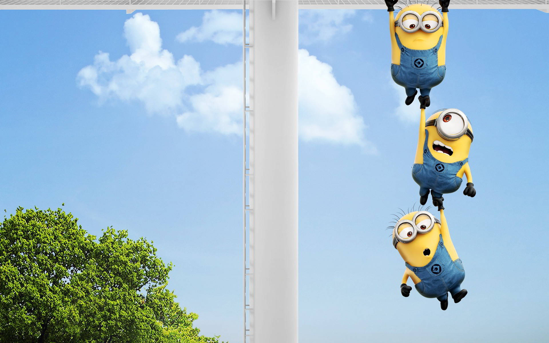Download Hanging Minions Despicable Me