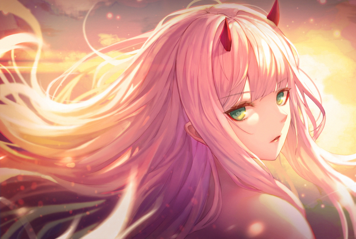 Zero Two in the FranXX