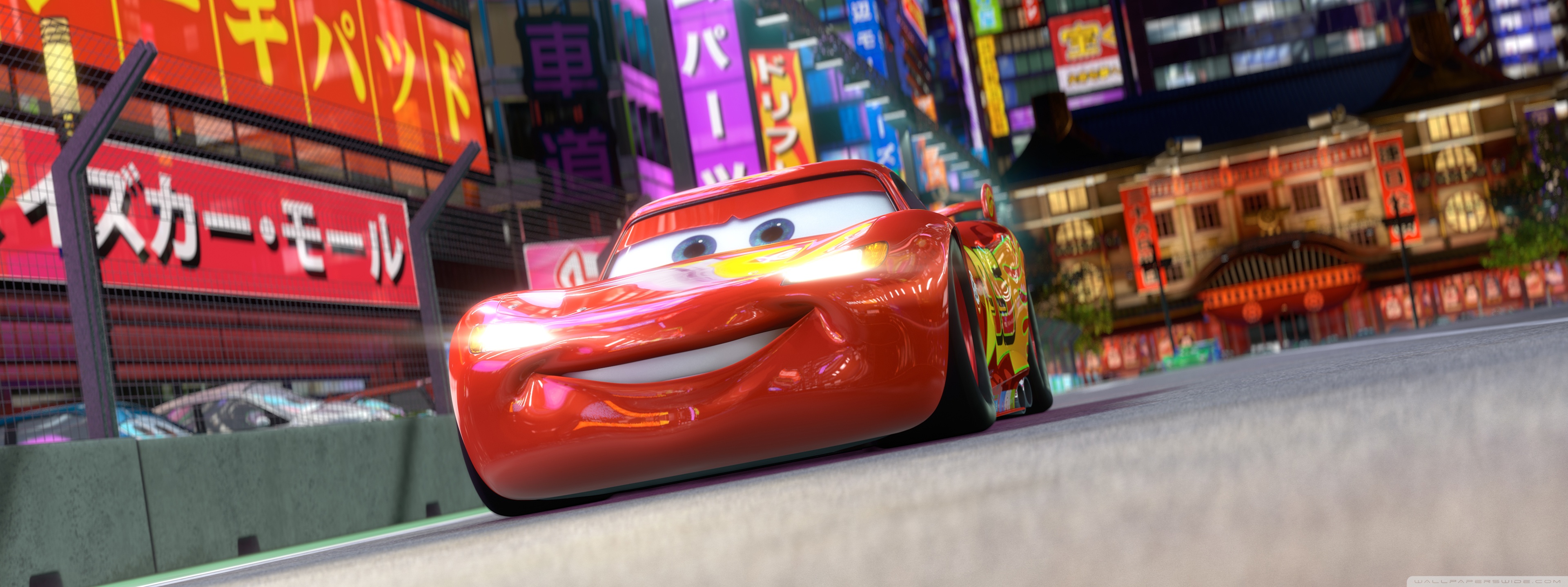 Lightning McQueen Ultra HD Desktop