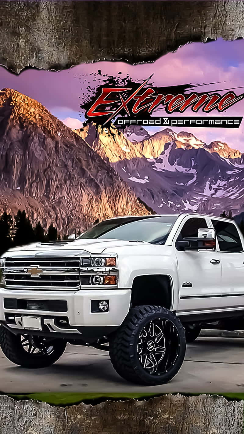 Download Pickup Truck White Chevrolet