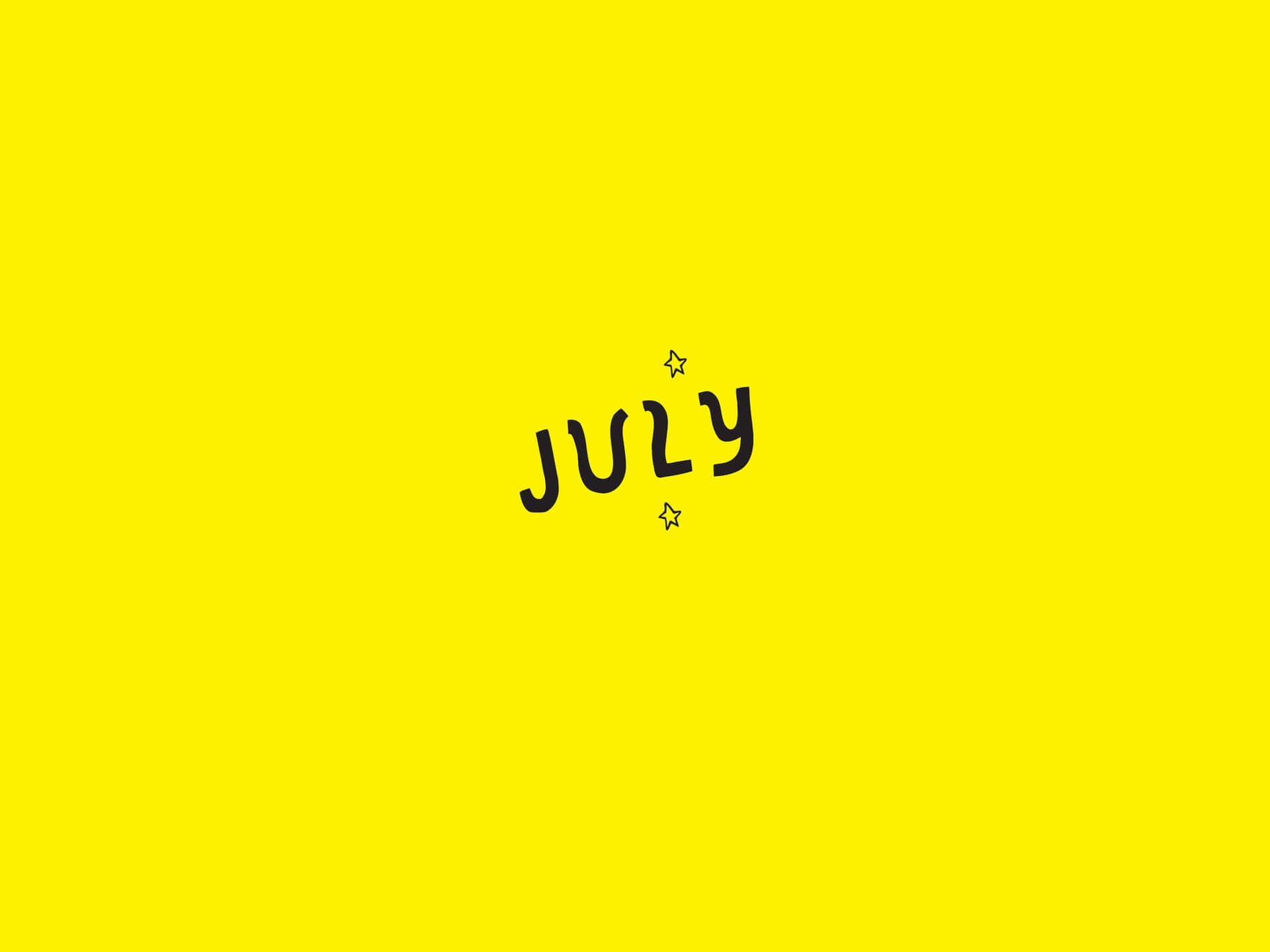 July Wallpaper