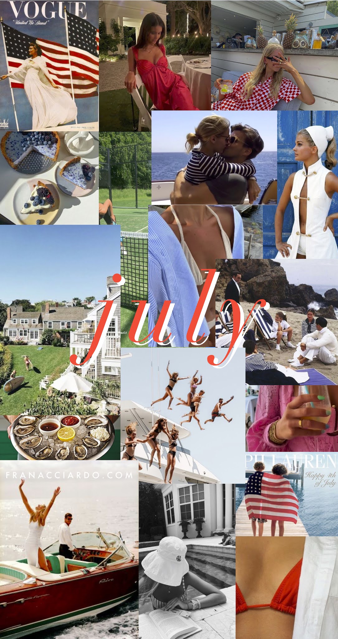 July Moodboard (Desktop + iPhone Wallpaper)