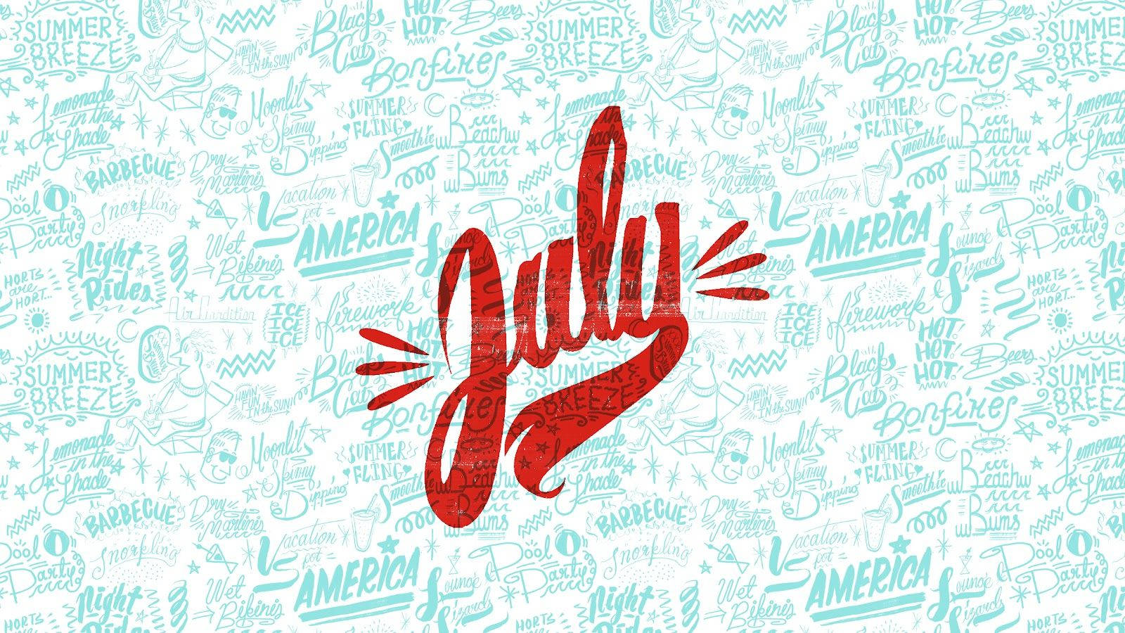 sunny days of July Wallpaper