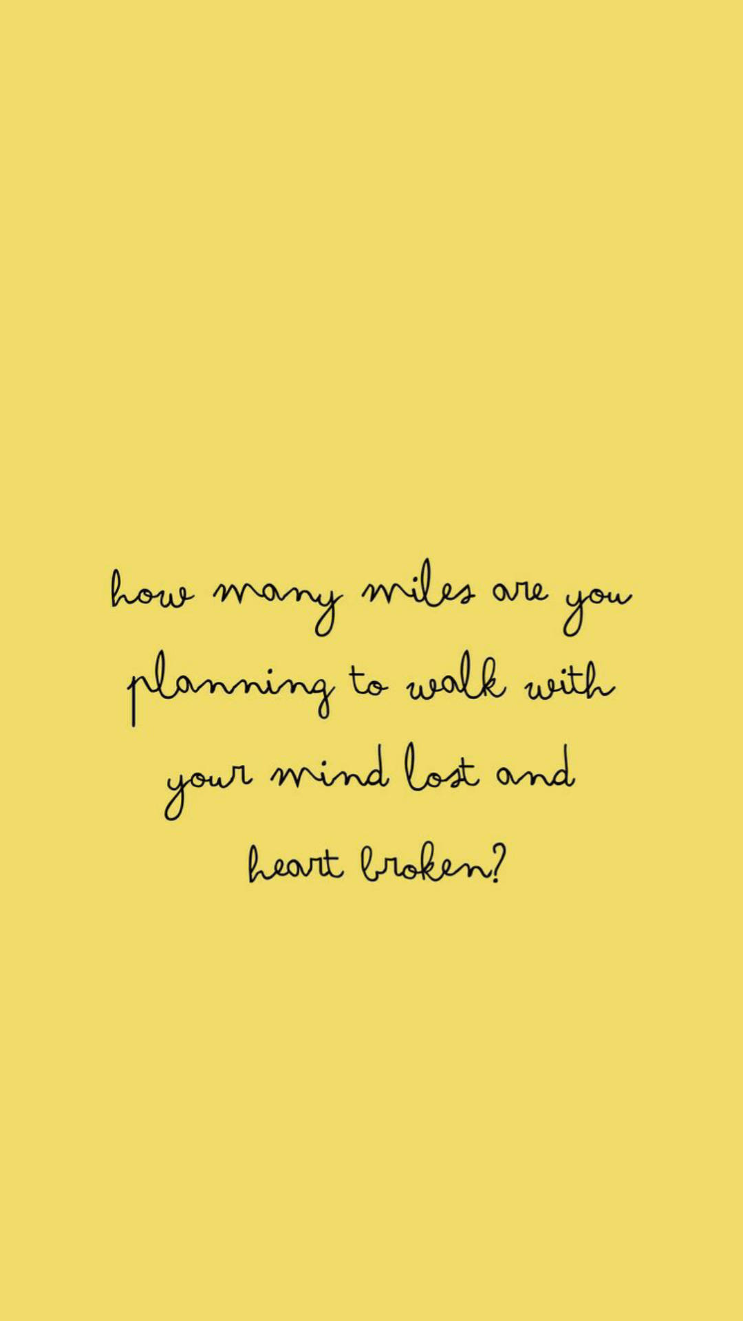 Download free Yellow Aesthetic Lost