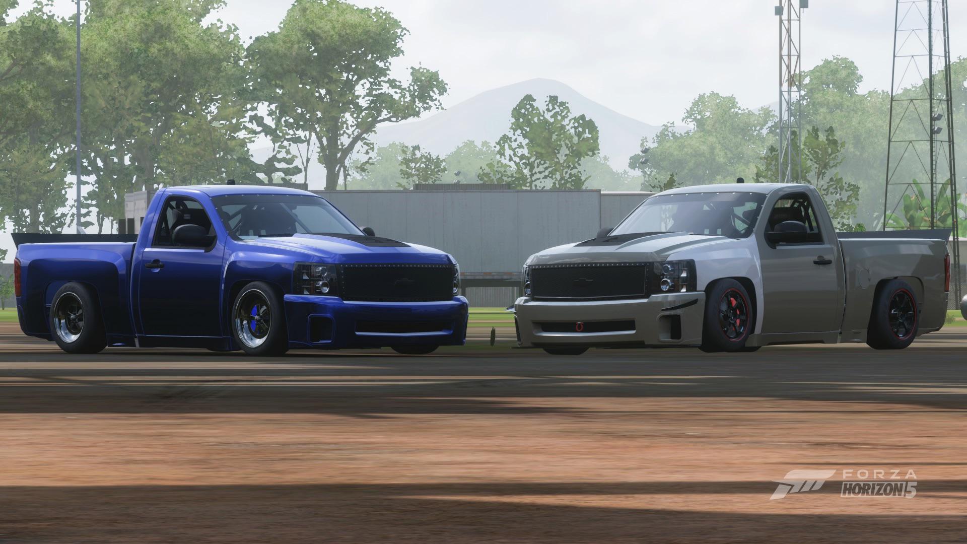 Silverado drift truck