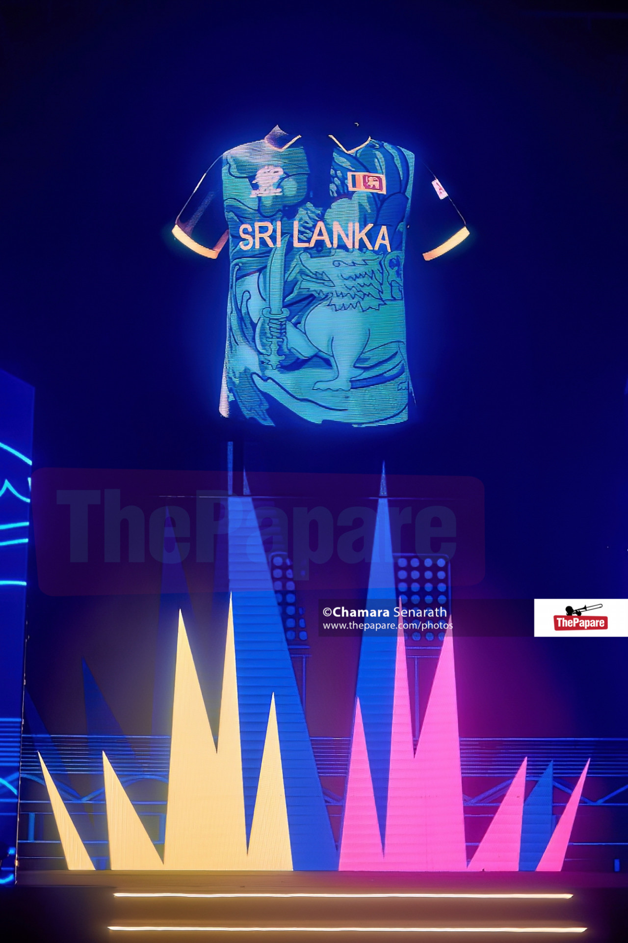 Sri Lanka Cricket Jersey for ICC