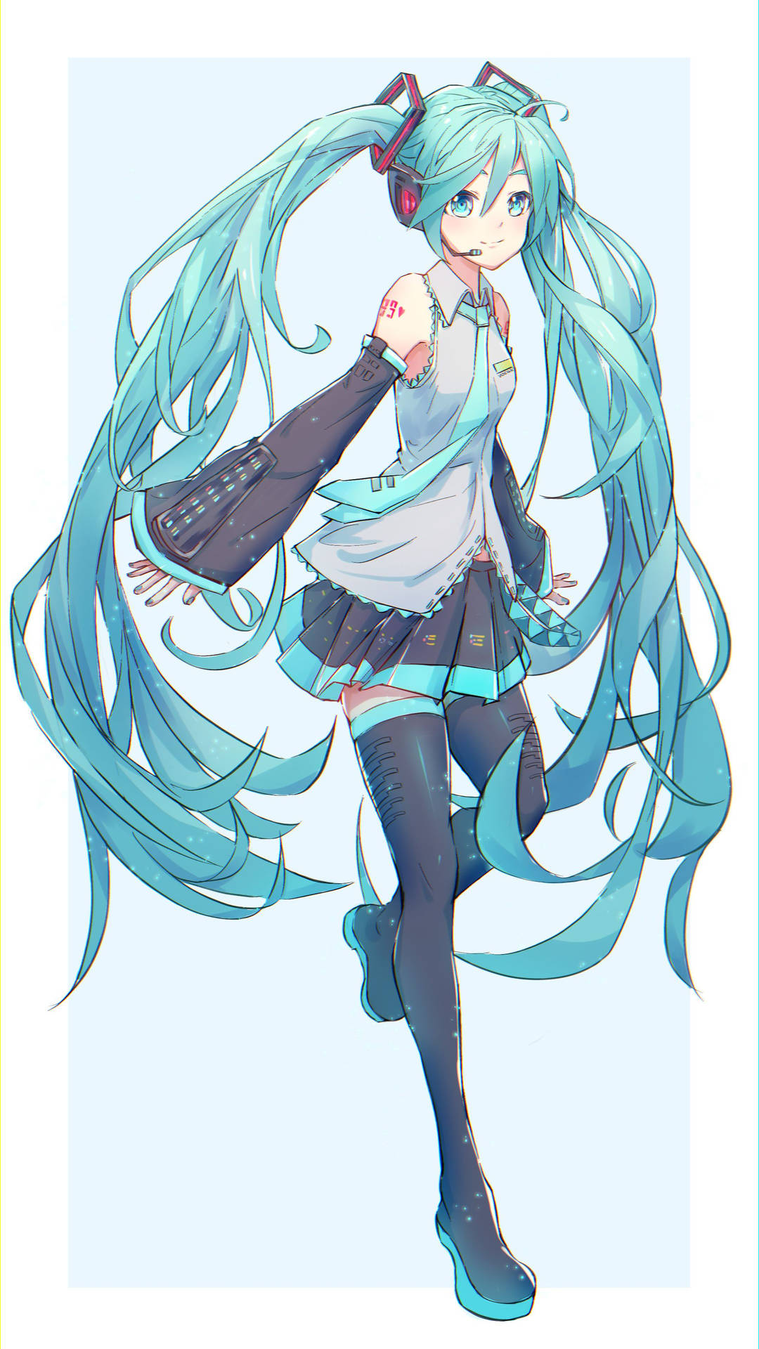 Hatsune Miku Aesthetic Wallpaper