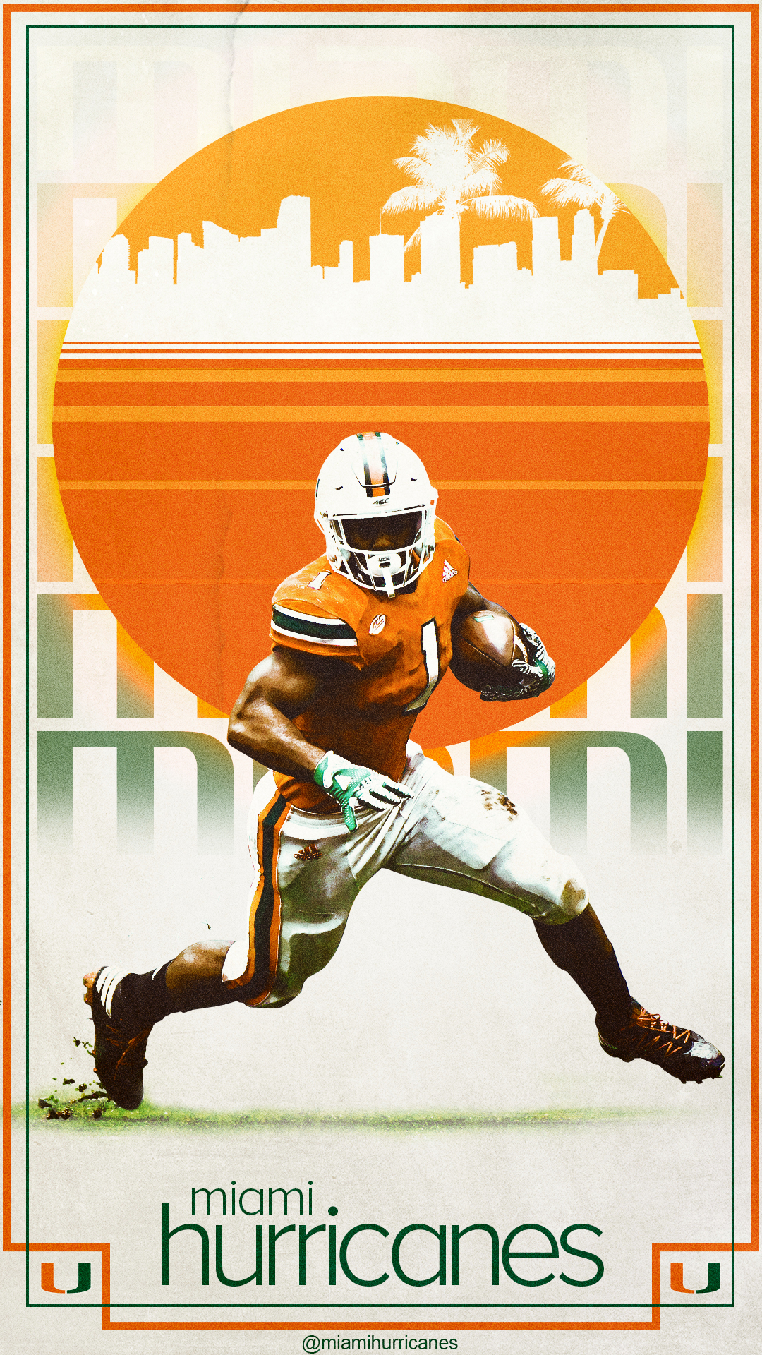 University of Miami Athletics Vintage