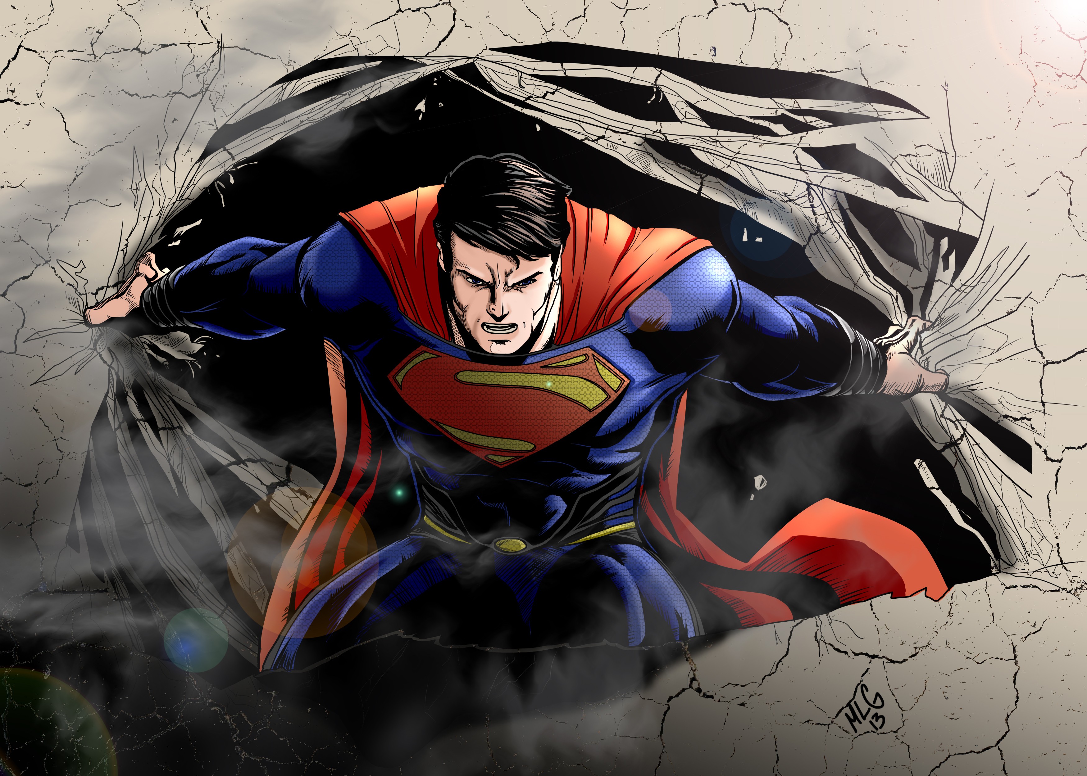 Comic Superman HD Wallpaper