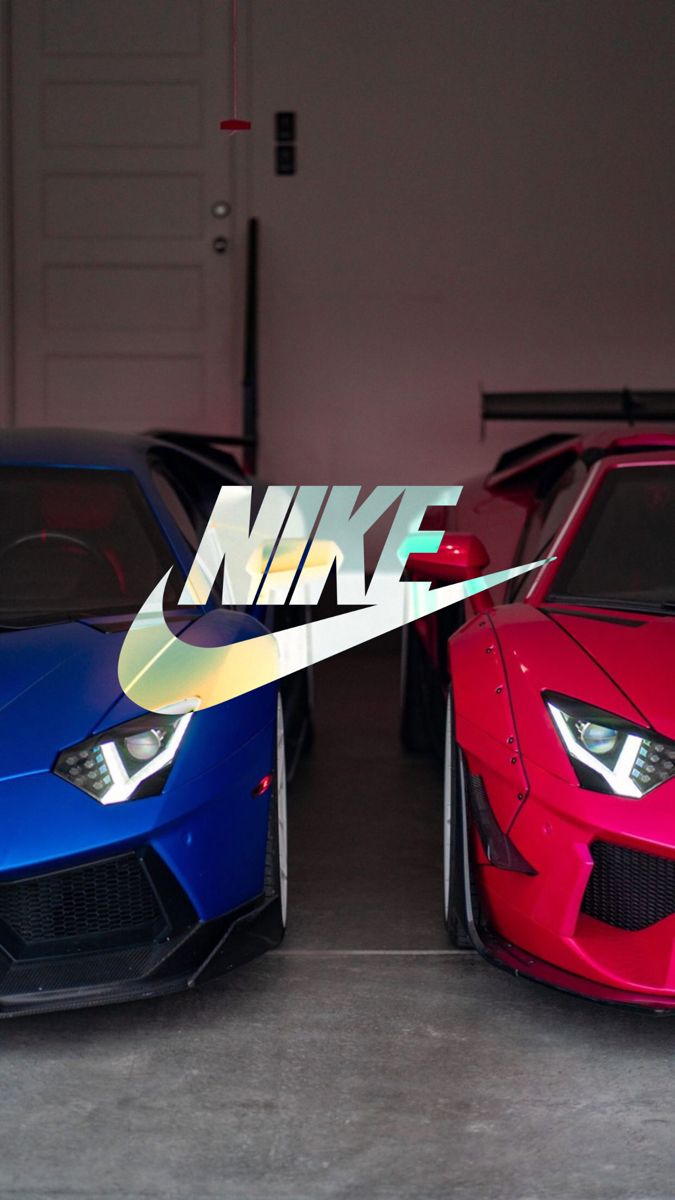 Nike x Lamborghini homescreen. Nike