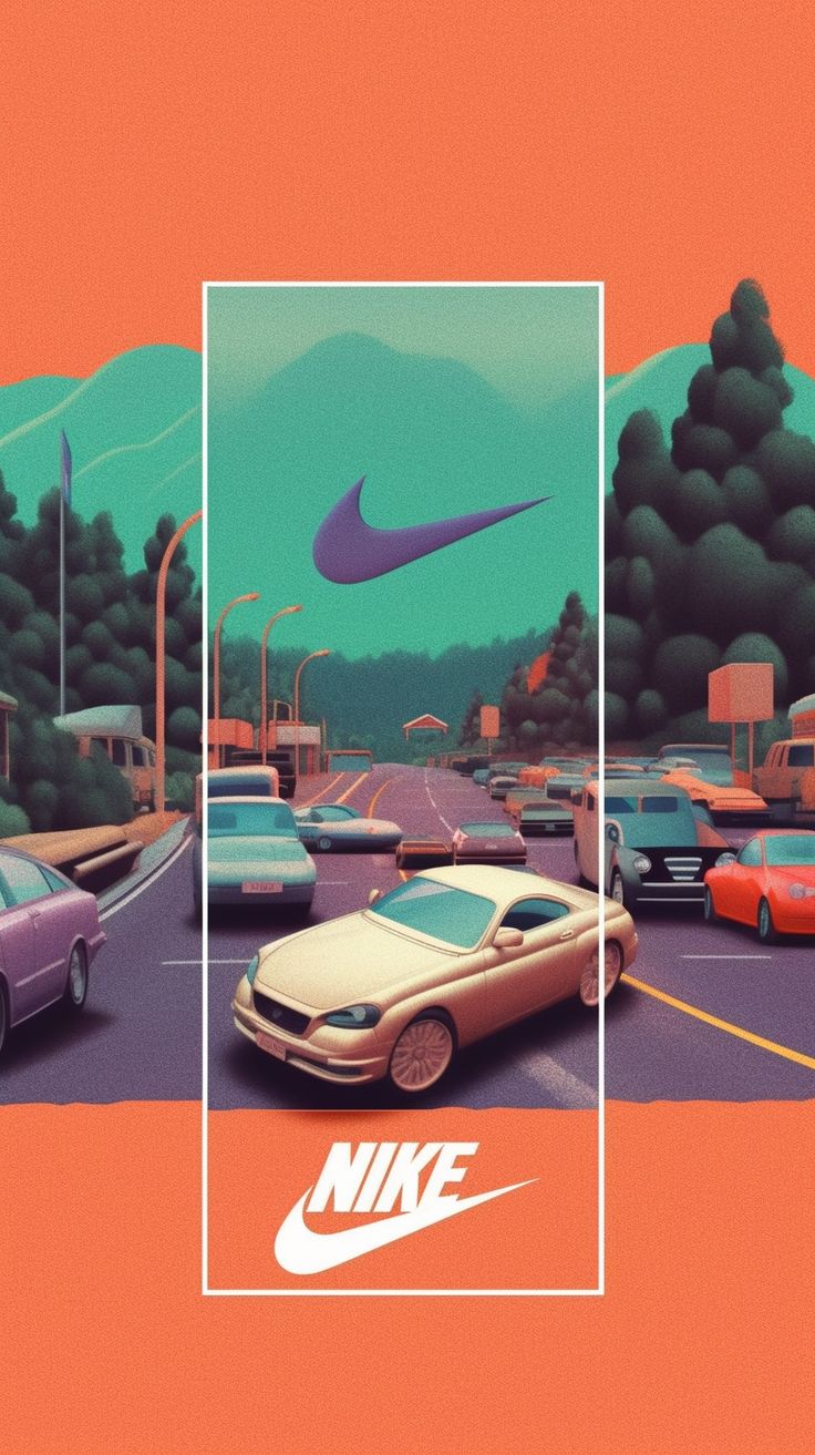 iPhone Nike Wallpaper, Minimalistic