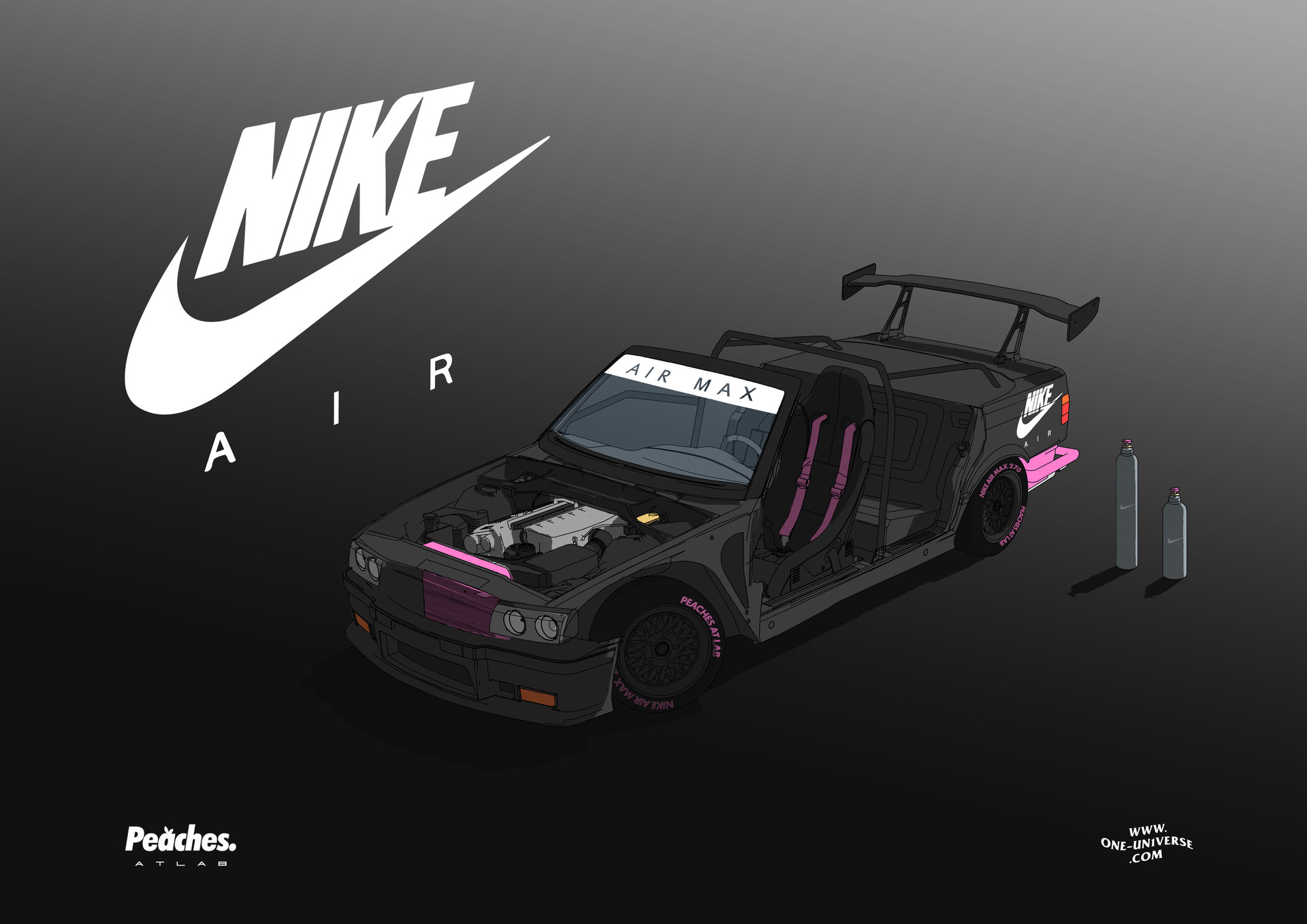 Subclass S Car Colorful Concept Art