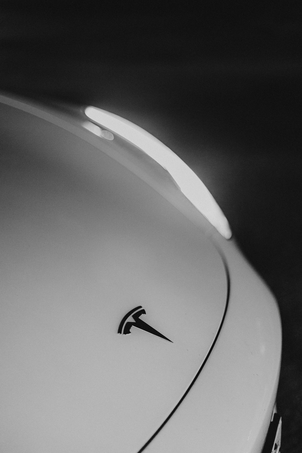 White and black nike logo photo