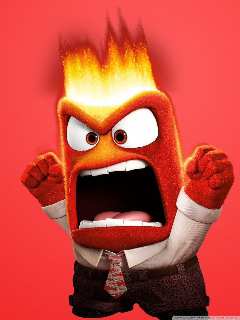 Anger, Pixar Ultra HD