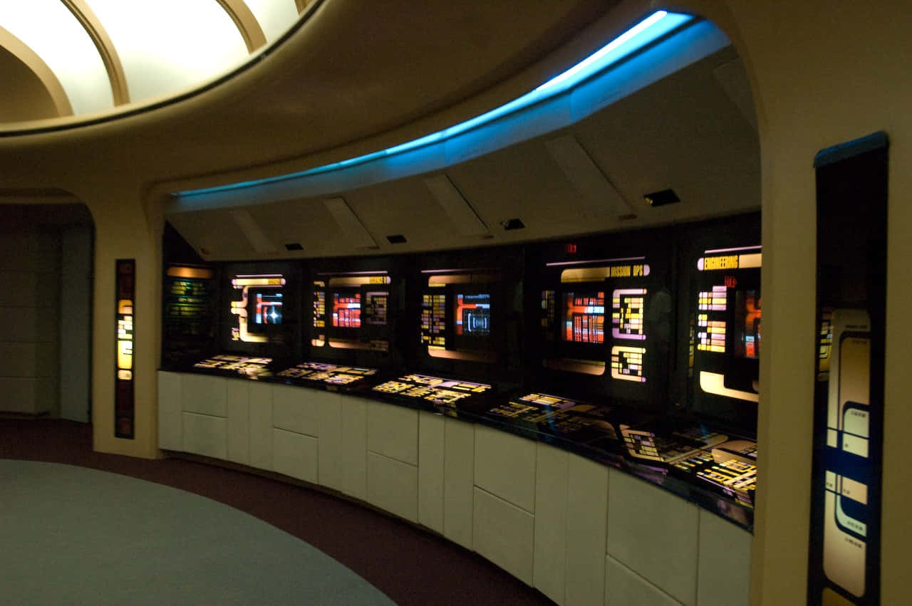 Star Trek Enterprise Bridge Wallpaper