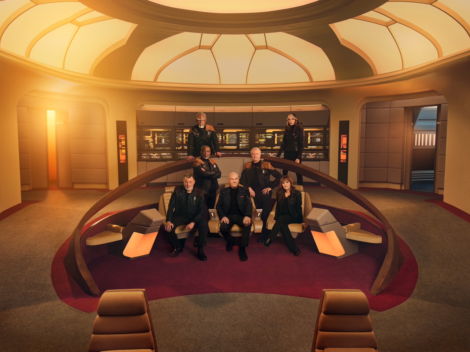 Star Trek: TNG' And 'Picard' Cast
