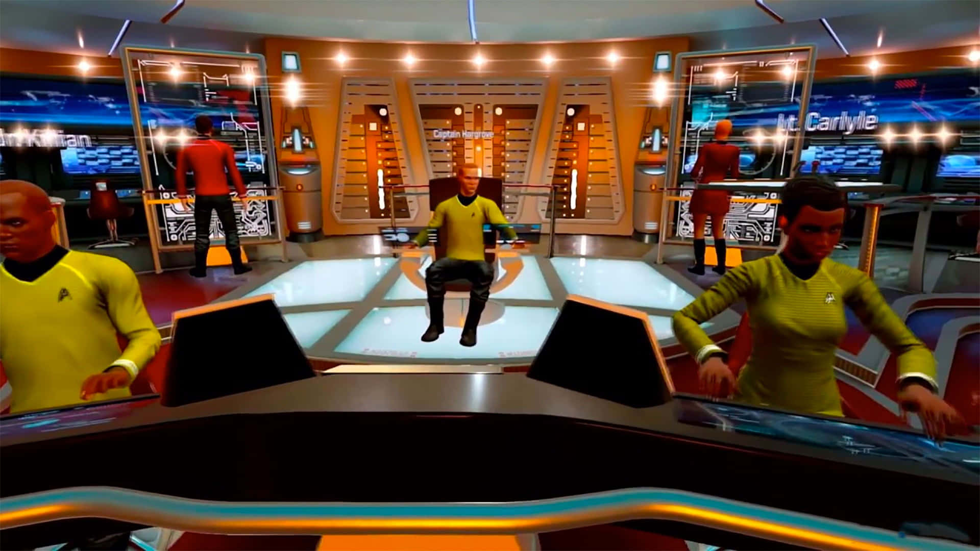 Star Trek Enterprise Bridge Wallpaper