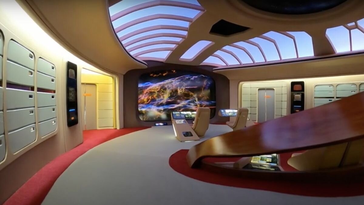miniature model of Star Trek