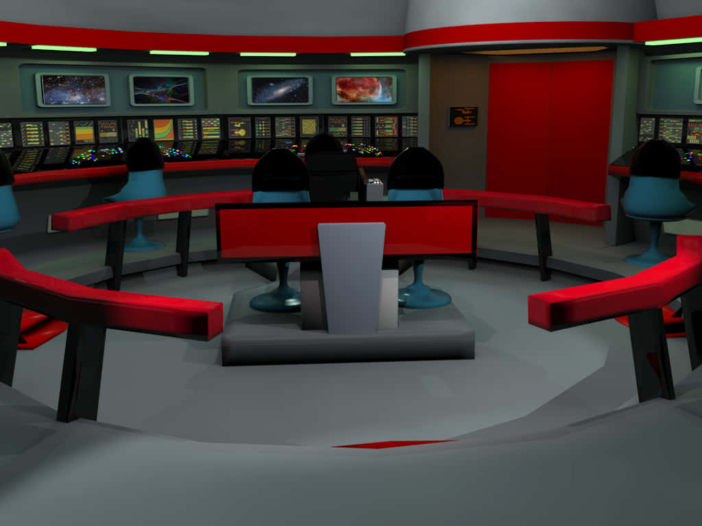 Star Trek Enterprise Bridge Wallpaper