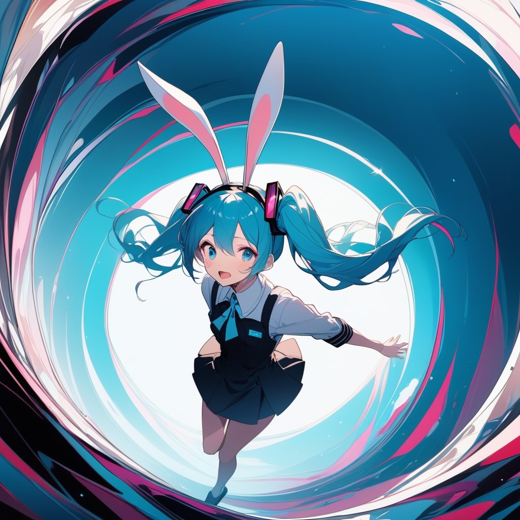 miku sing rabbit hole pure pure