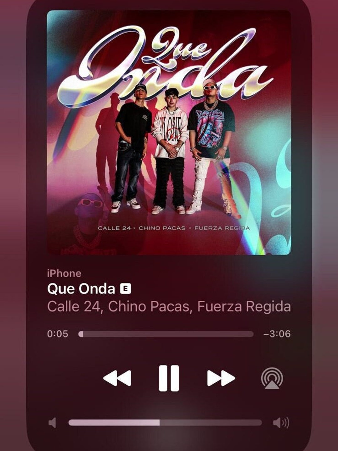 Que Onda Calle 24 Ft. Fuerza Regida