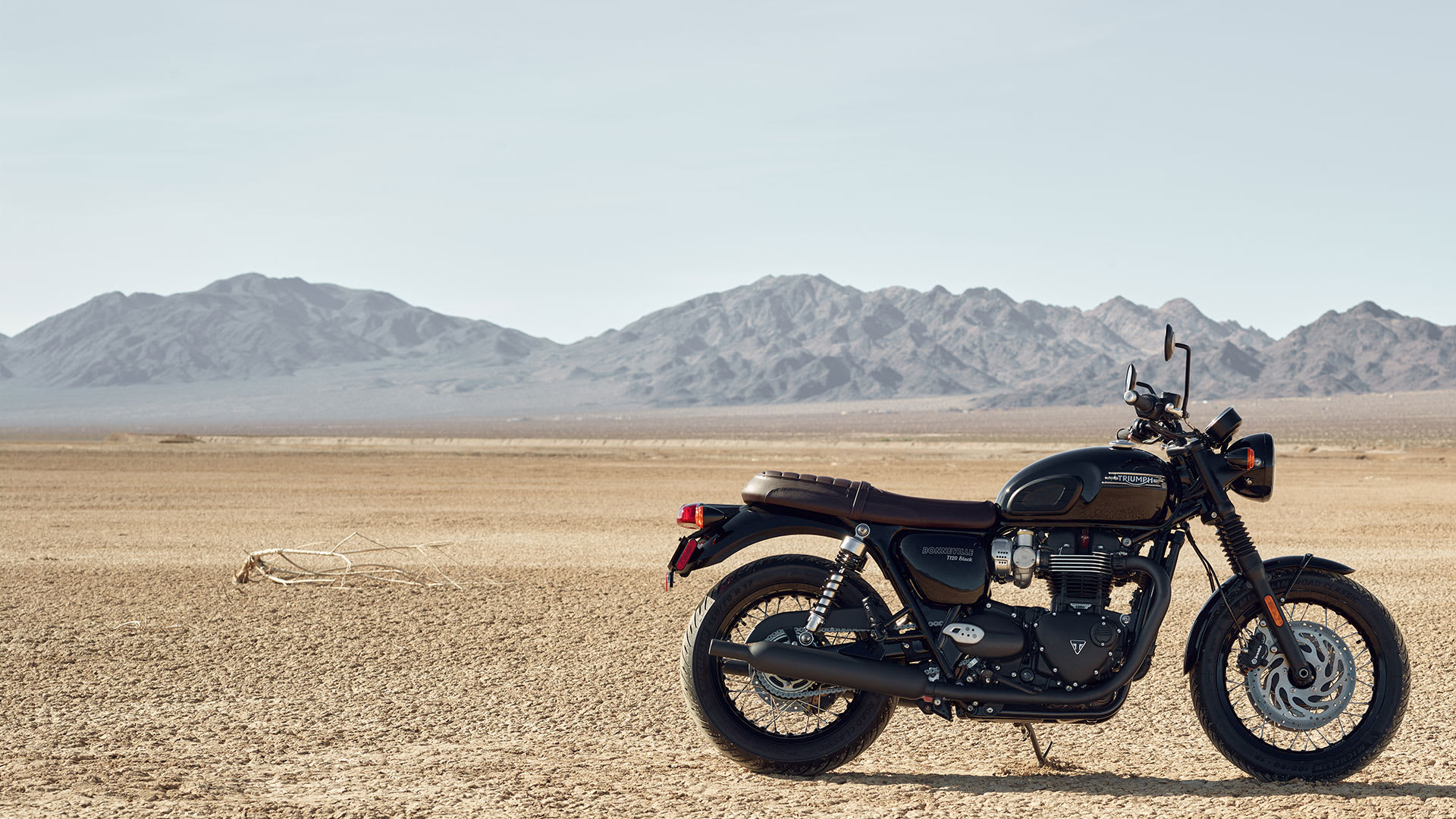 Bonneville T120. For the Ride