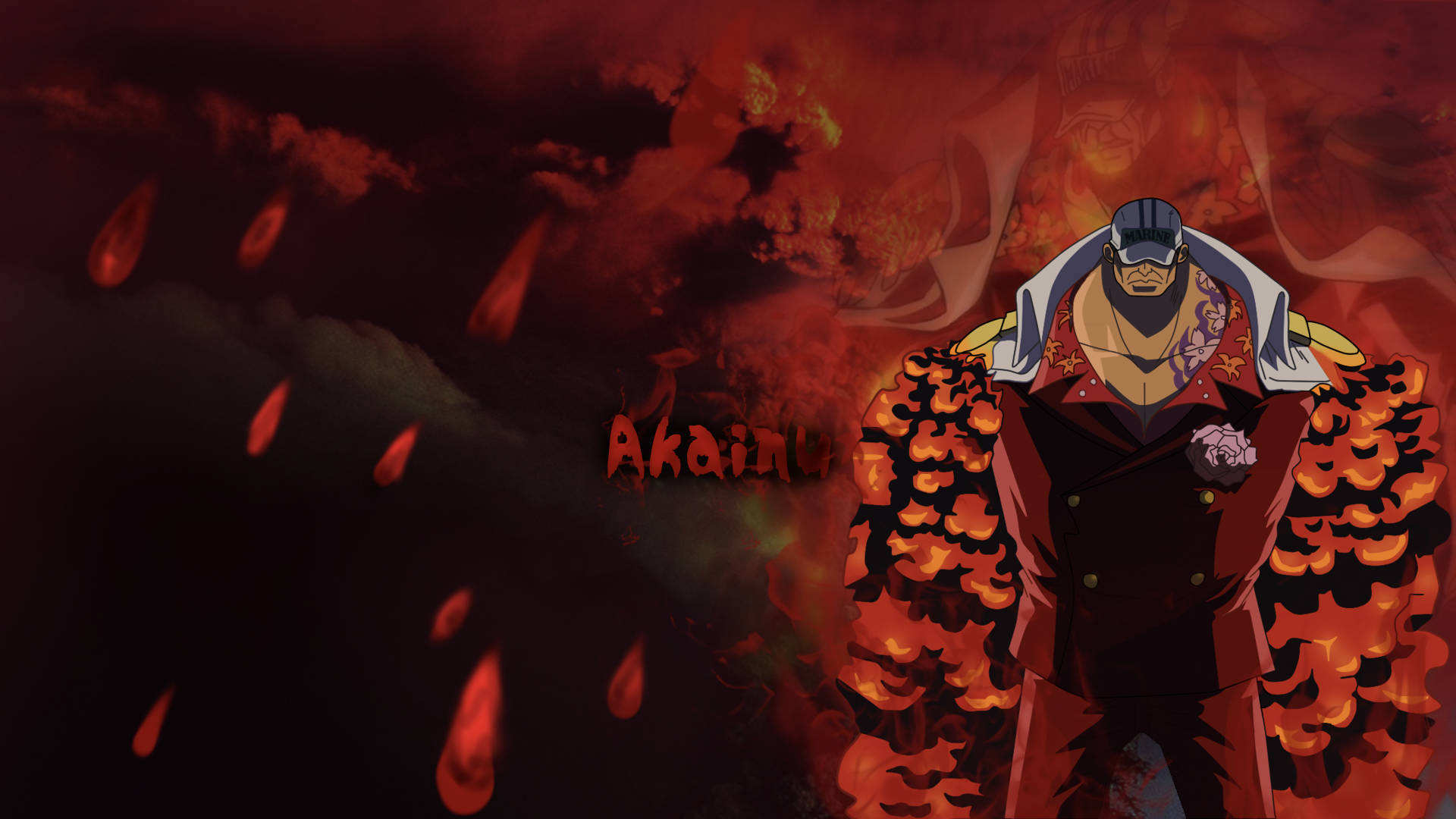 Akainu Wallpaper