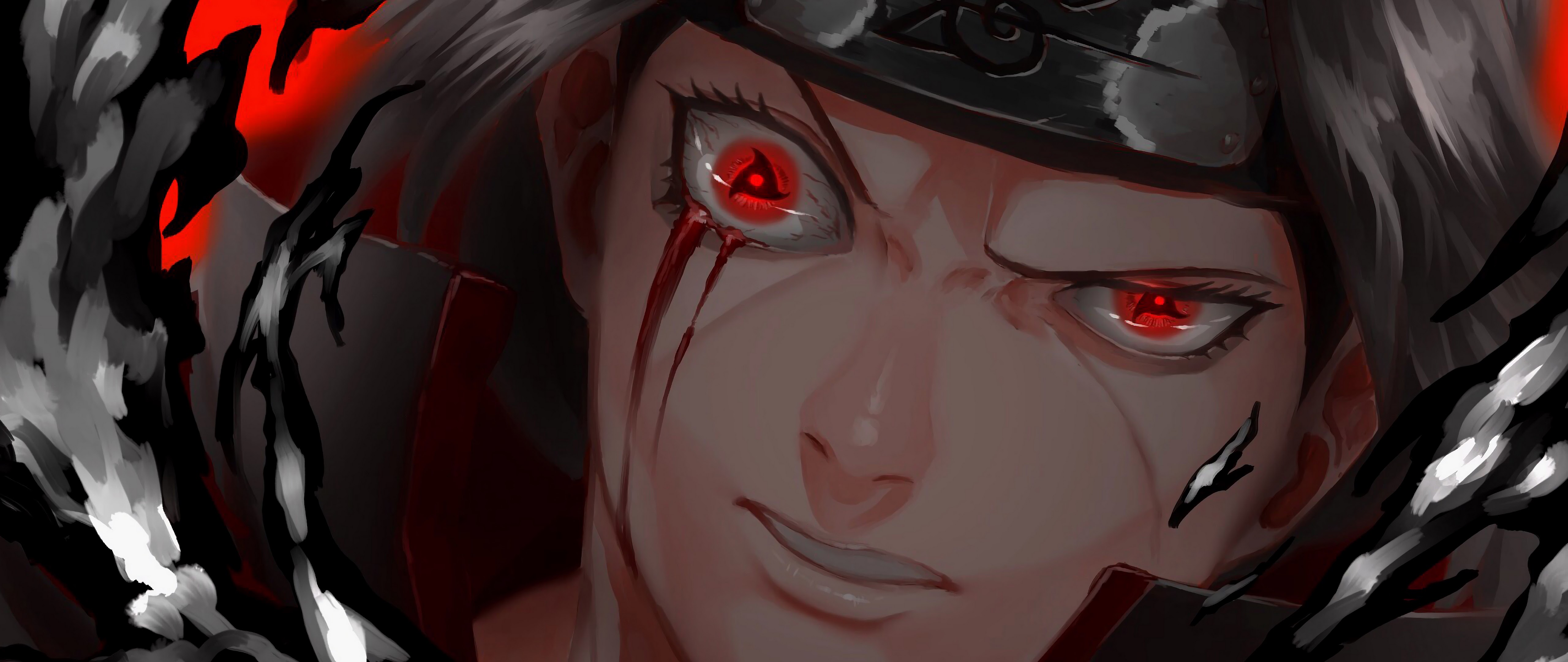 Itachi Uchiha Mangekyo Sharingan 4K