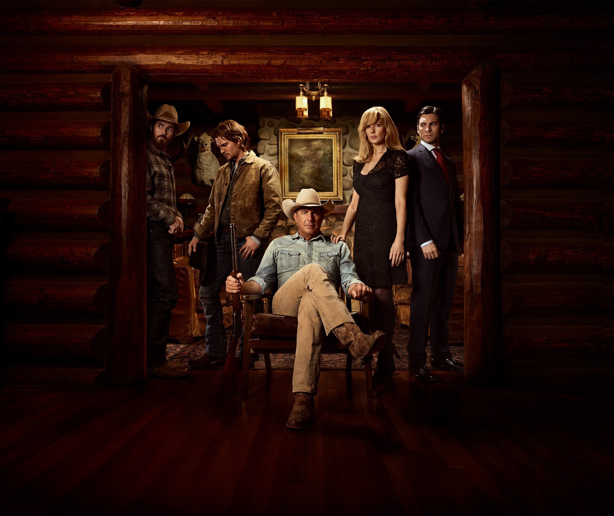 luke grimes, kelly reilly, Yellowstone