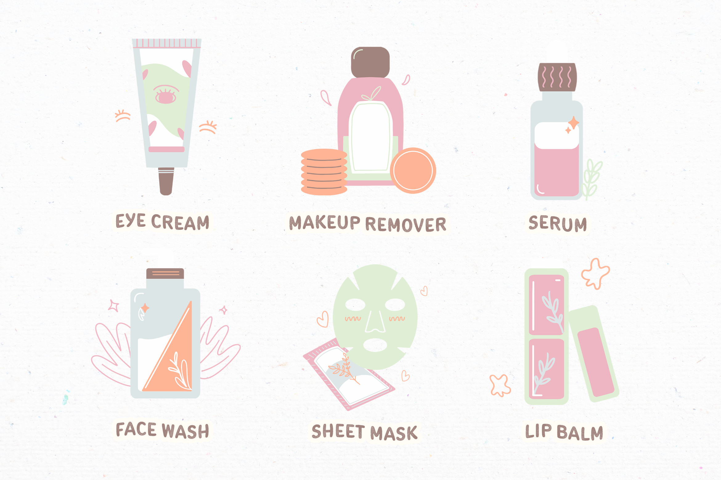 Soft Pastel Beauty Skincare