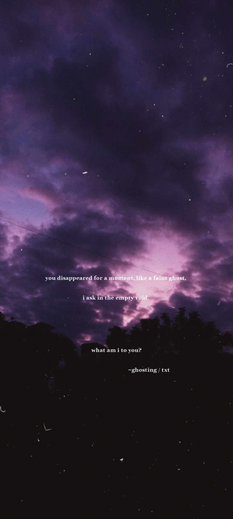 ghosting txt lyric wallpaper kpop. Txt
