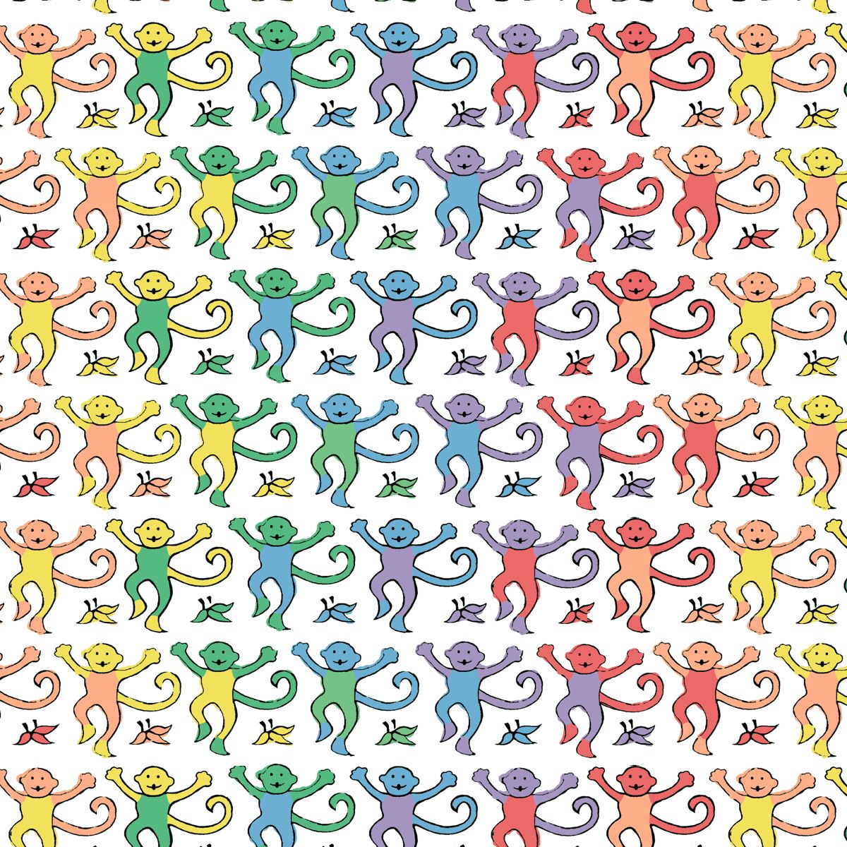 Roller Rabbit Rainbow Wallpaper