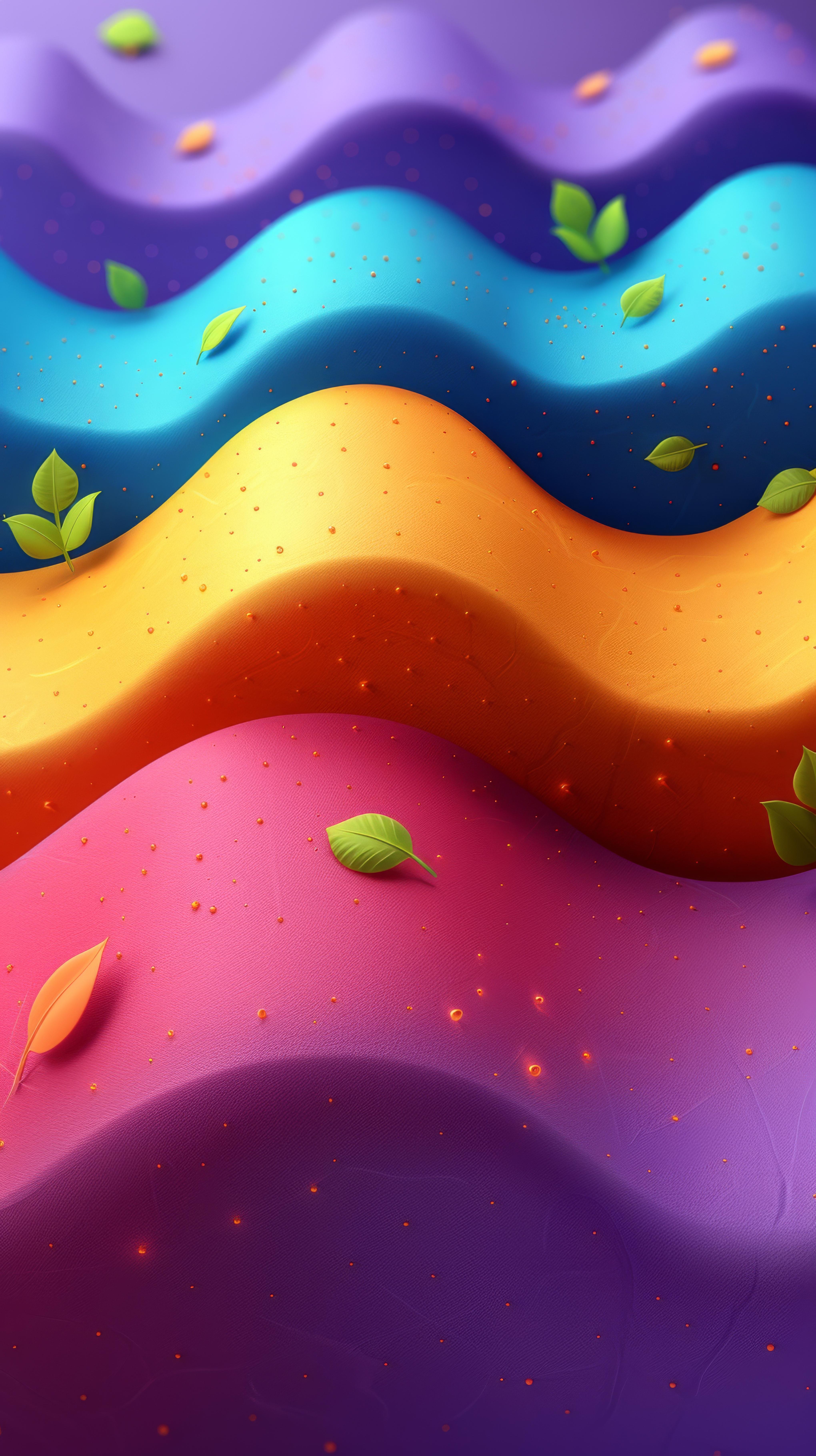 Abstract colourful wallpaper