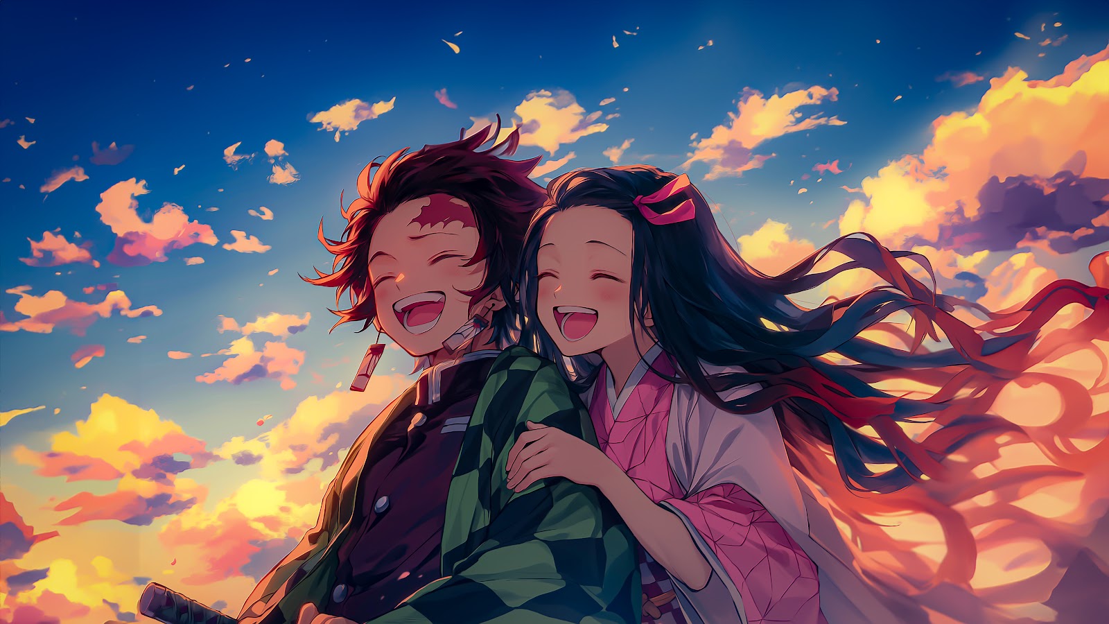Tanjiro and Nezuko, Demon Slayer, Anime