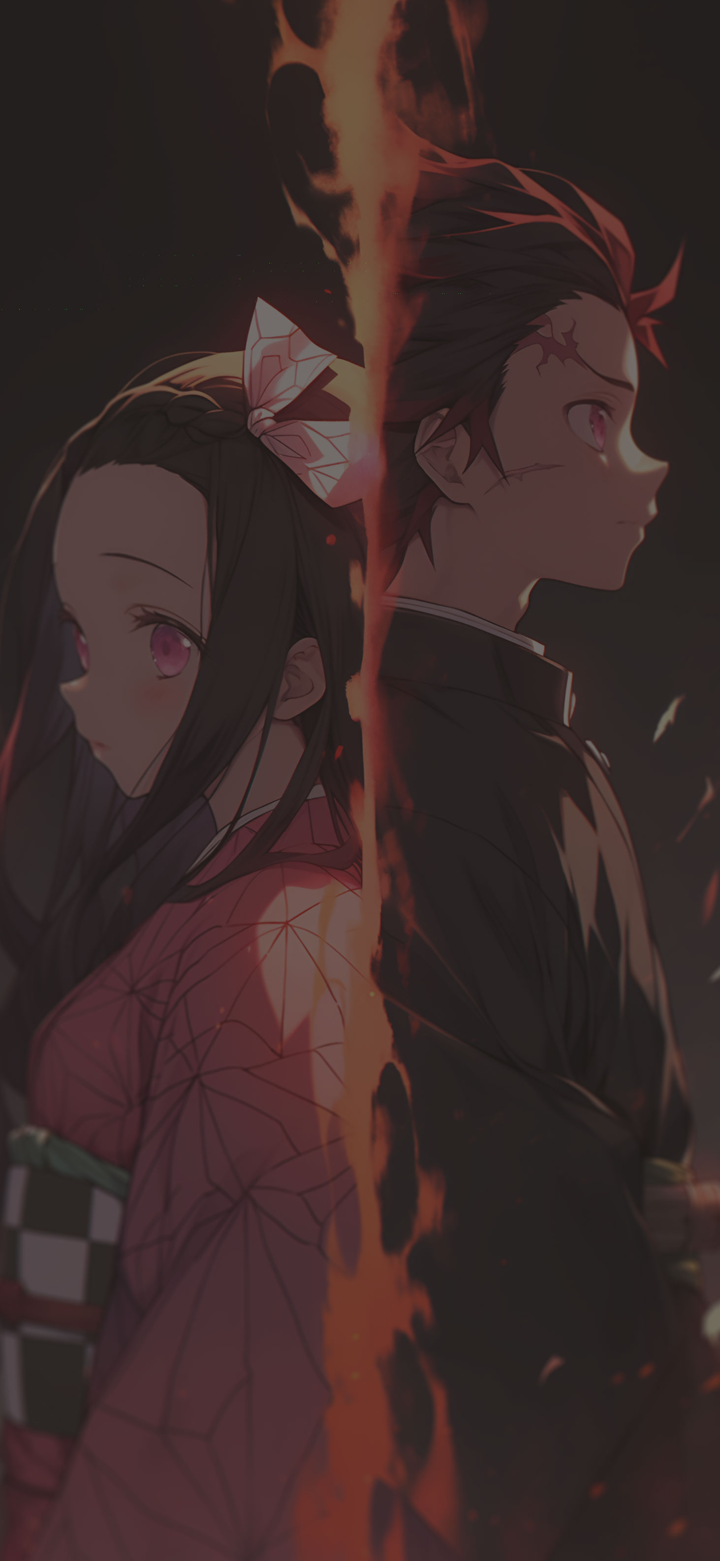 Demon Slayer Tanjiro & Nezuko Wallpaper