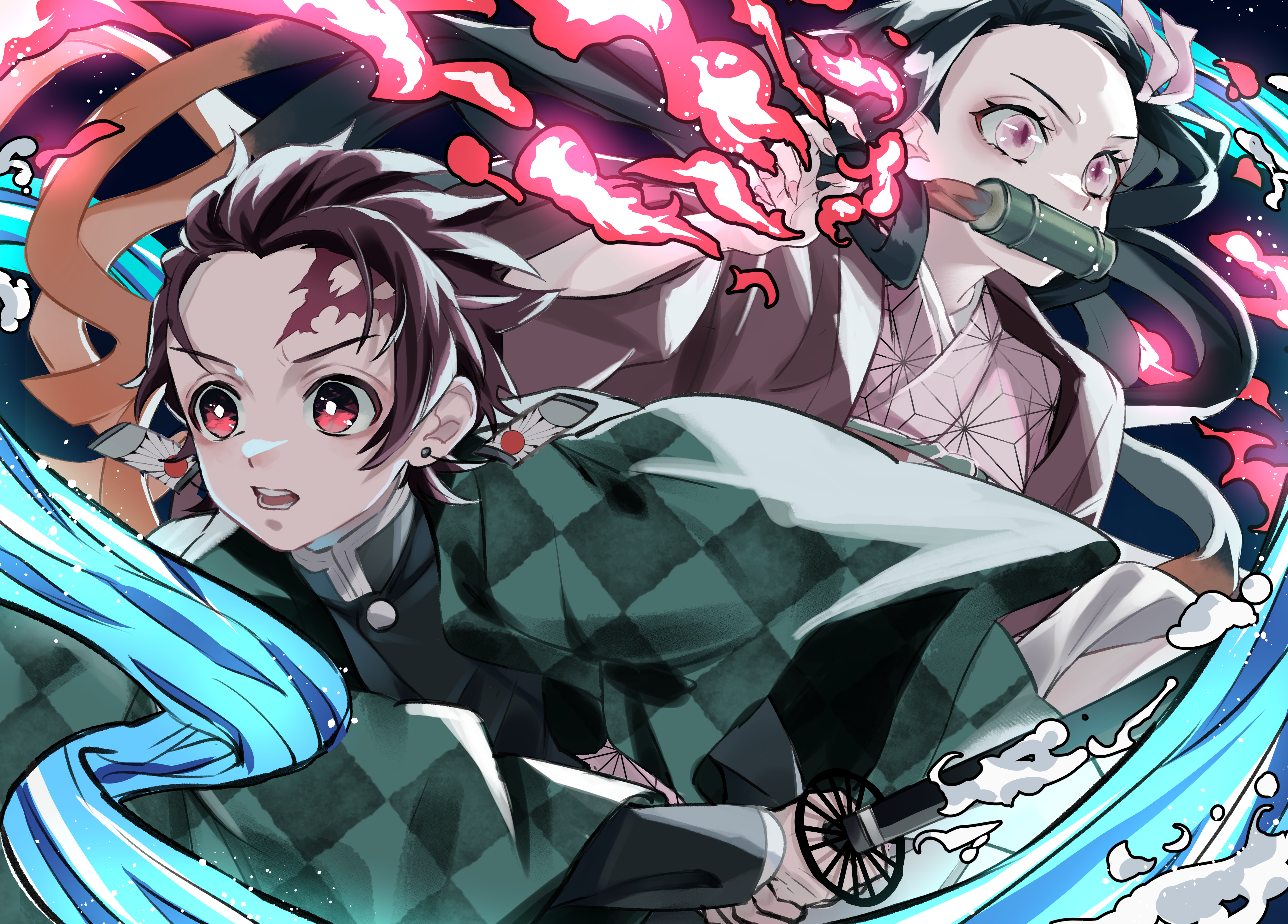 Download Tanjiro Kamado Nezuko Kamado