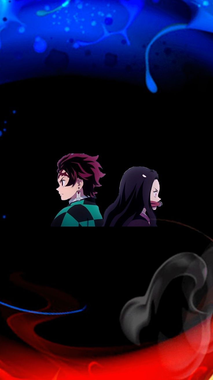 Tanjiro and nezuko demon slayer wallpaper