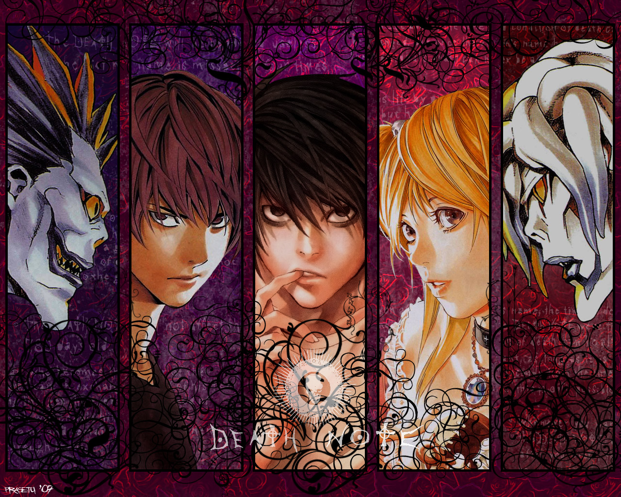amane misa death note l male rem ryuk