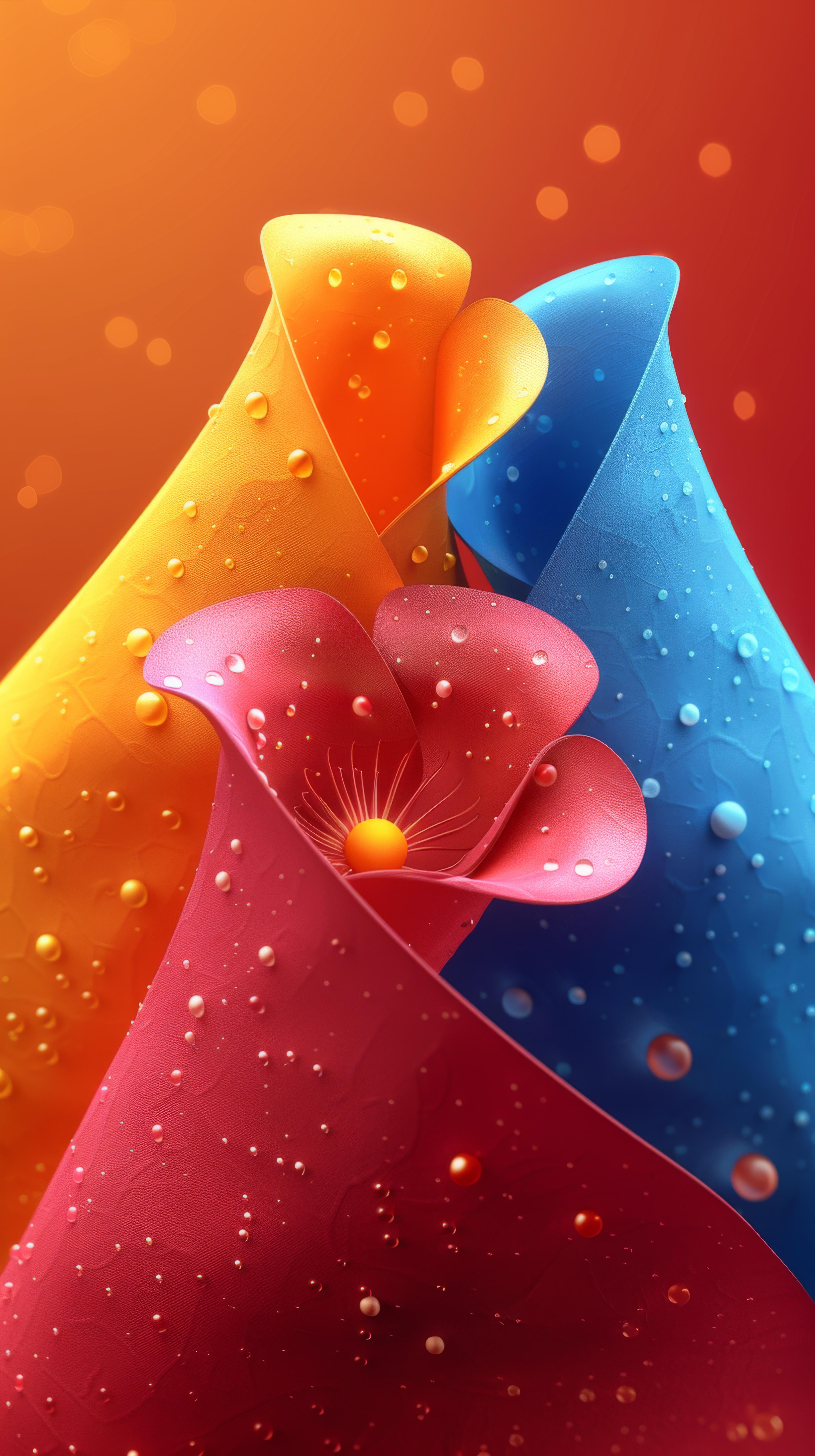 Abstract colourful wallpaper