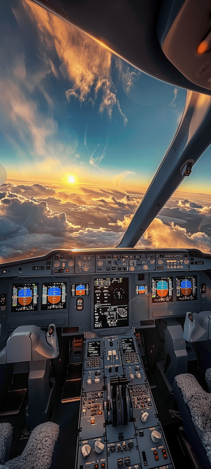 Airplane Phone Wallpaper Made
