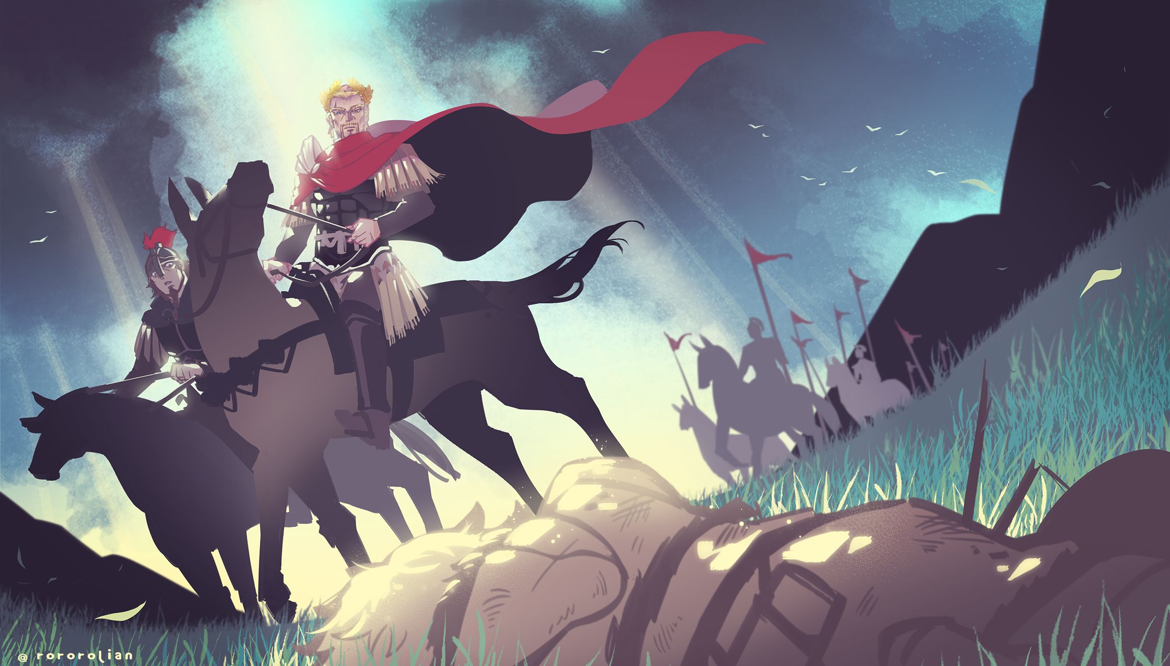 PC wallpaper featuring Bjorn, Askeladd