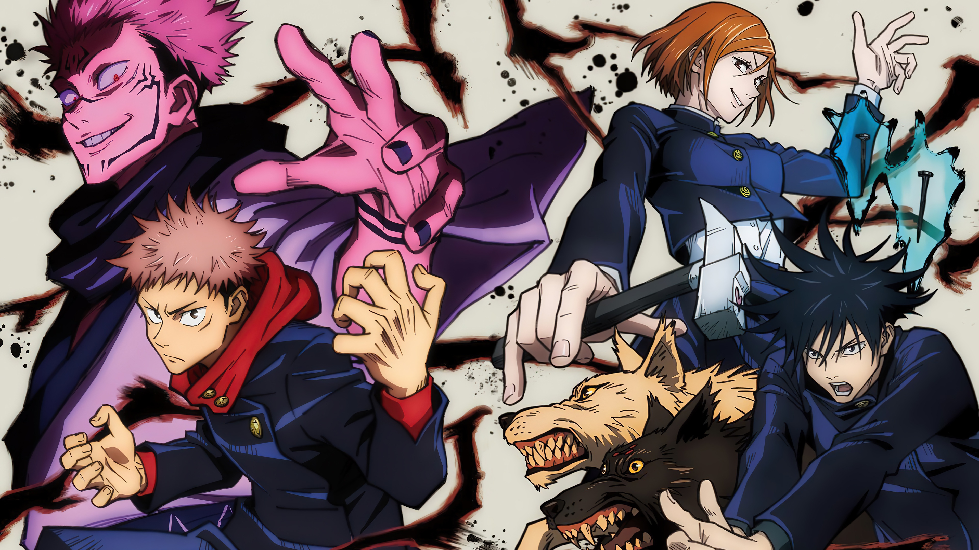 HD desktop wallpaper: Anime, Sukuna
