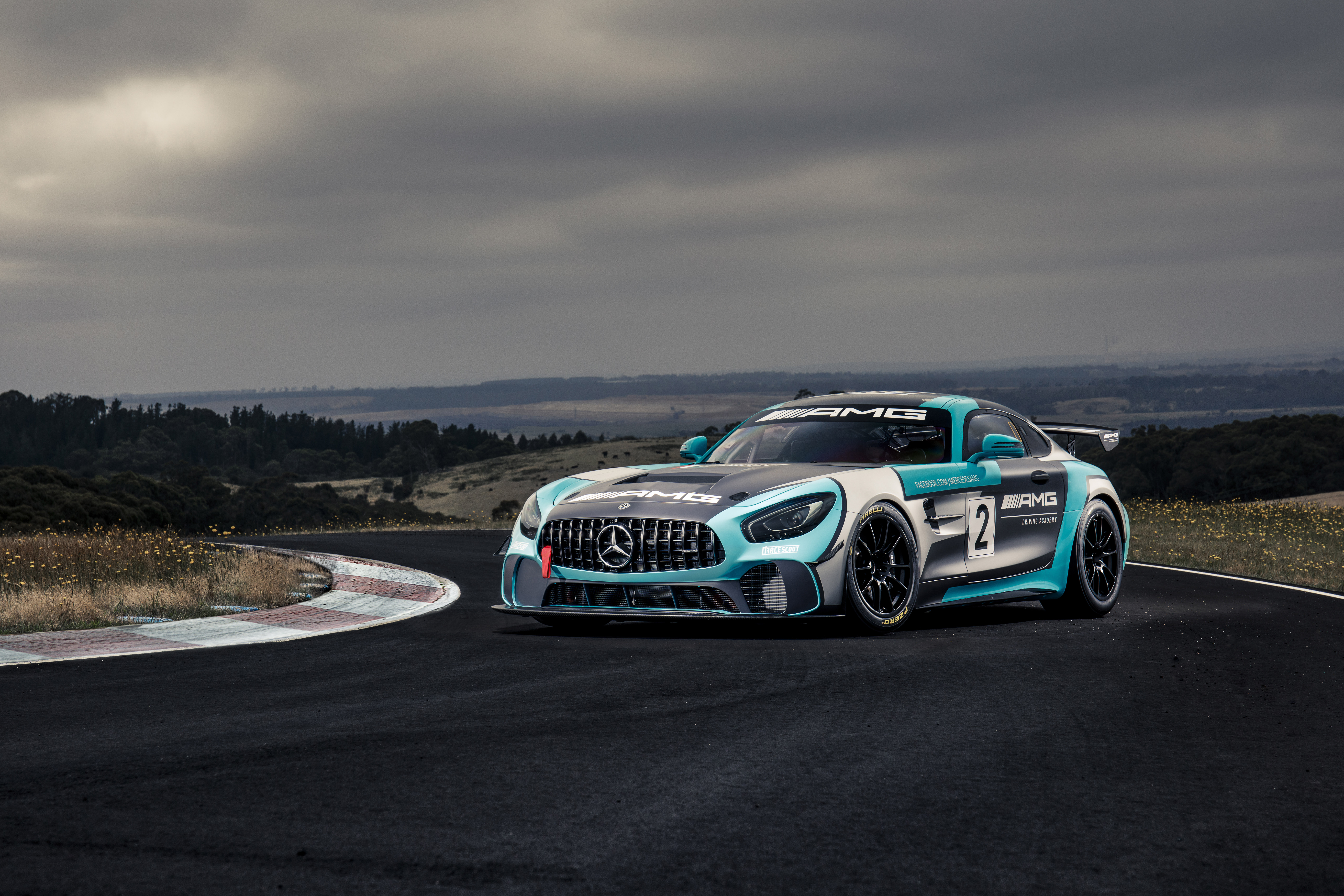 Mercedes Amg Gt4 wallpaper for desktop