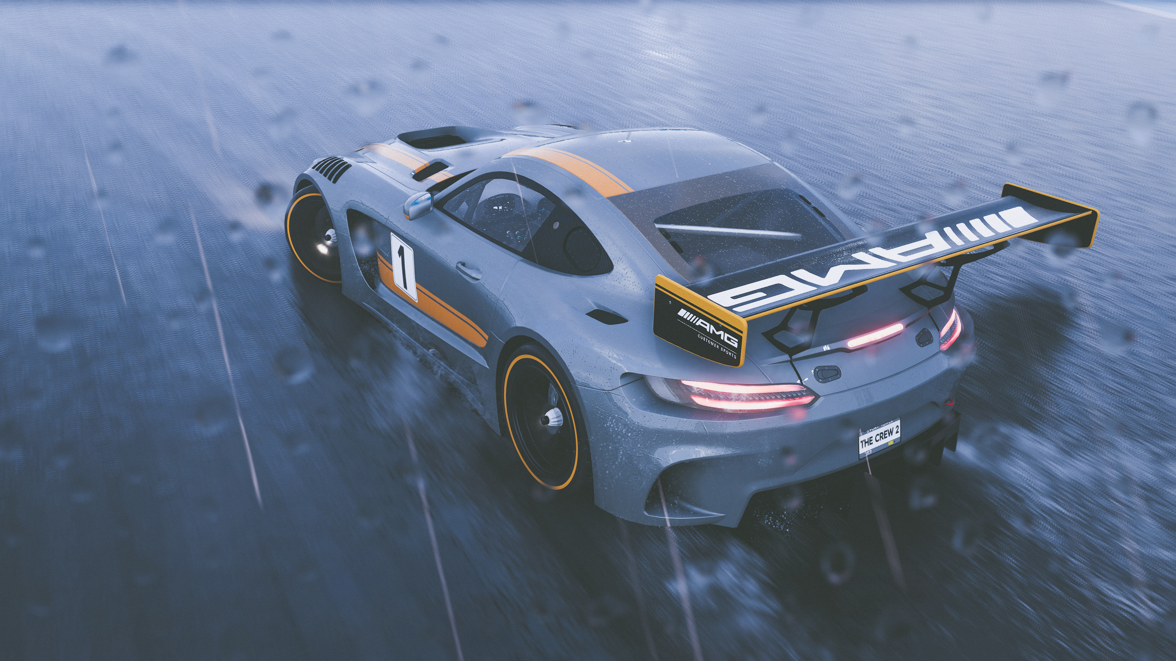 Crew 2 Mercedes Amg Gtr 4k Wallpaper, HD