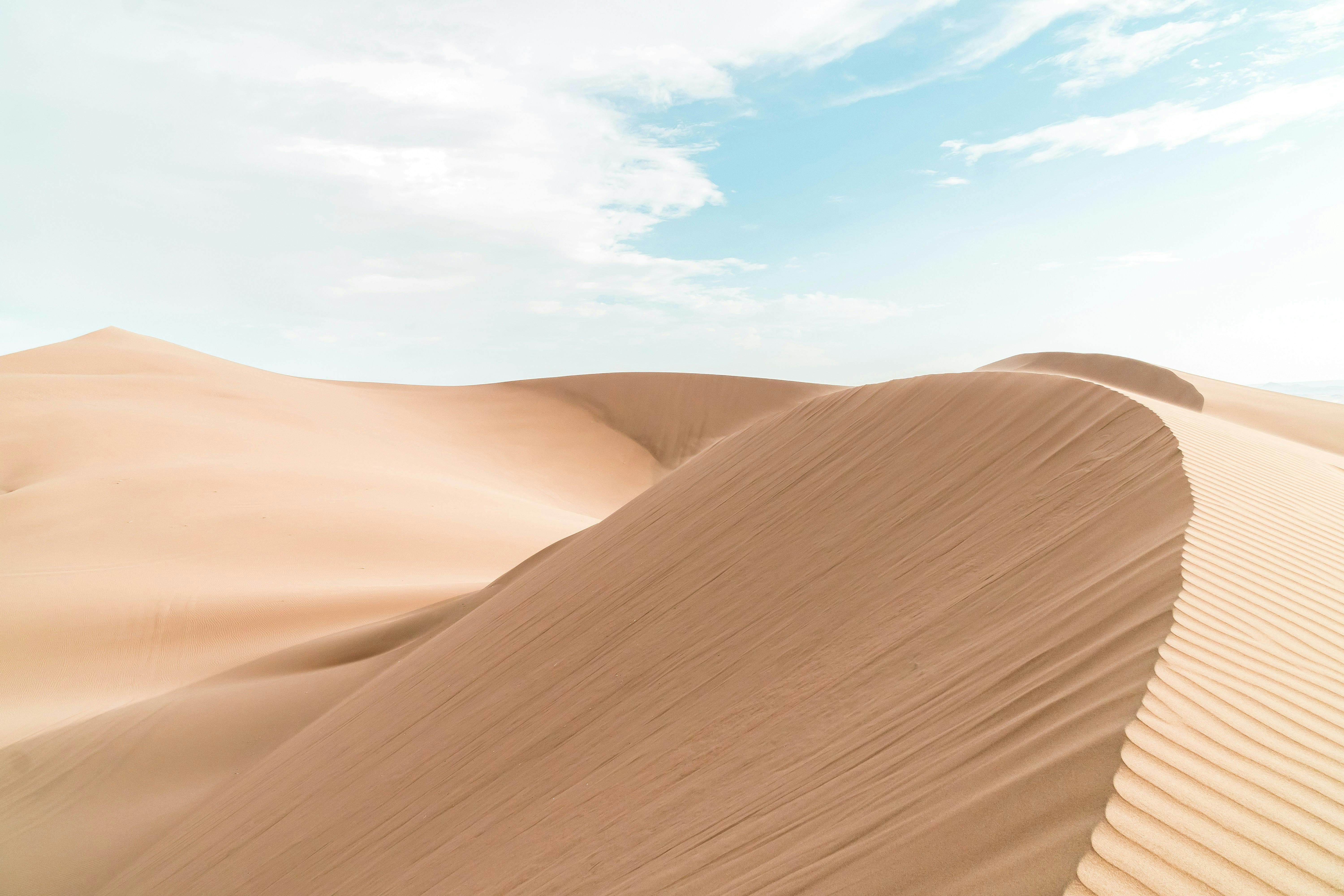 Sand Dunes in the Desert · Free