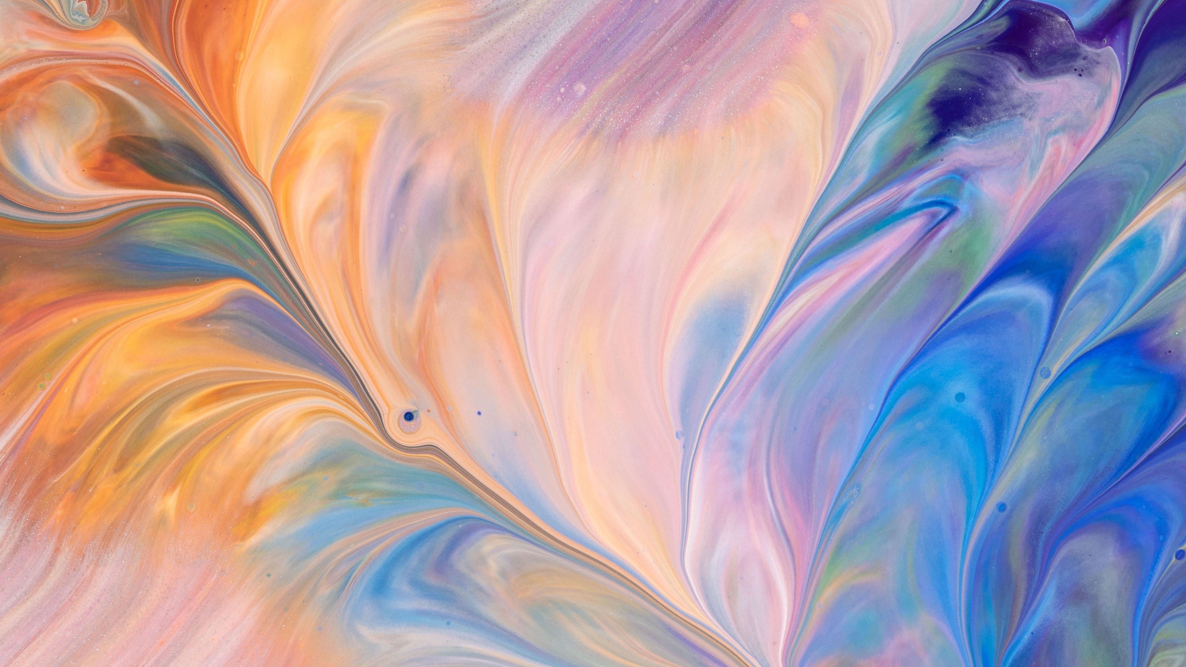 Colorful Pastel Abstract Smoke 4k