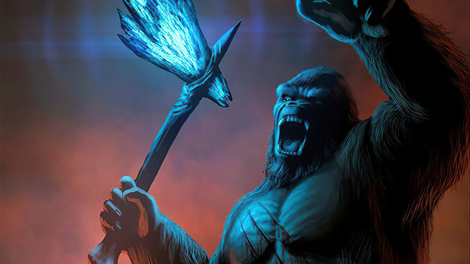 Download Awaken the Giant: Celebrate with King Kong in 4K Wallpaper