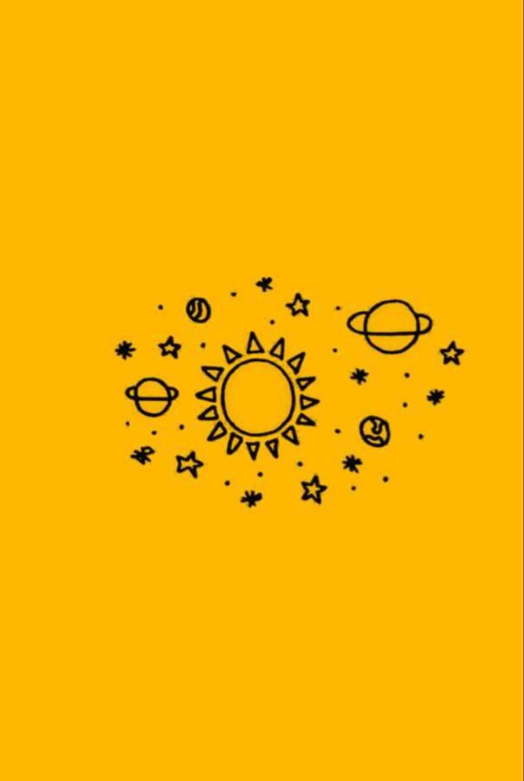 Yellow aesthetic wallpaper