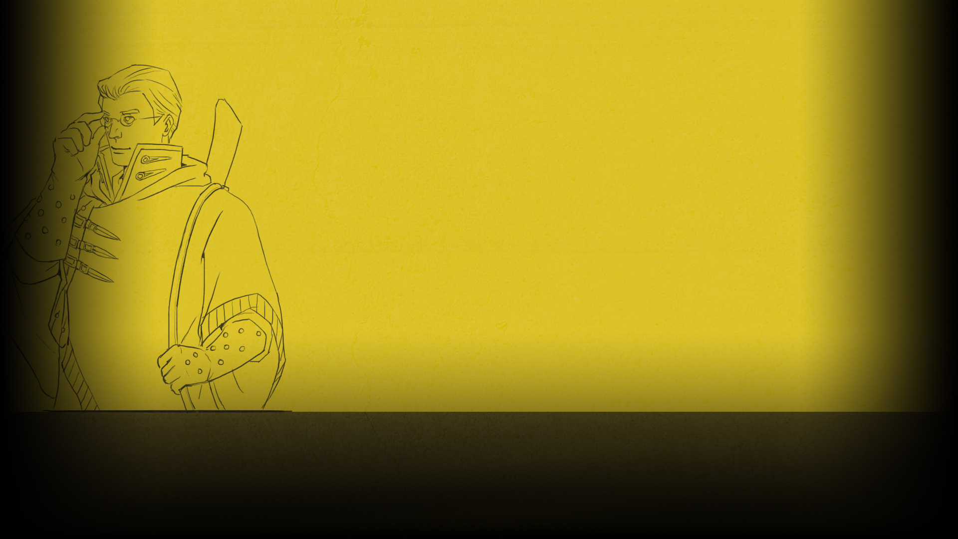 Yellow Profile Background
