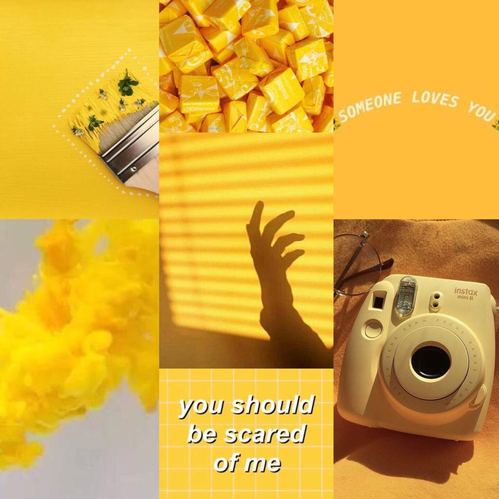 Yellow aesthetic, Yellow wallpaper